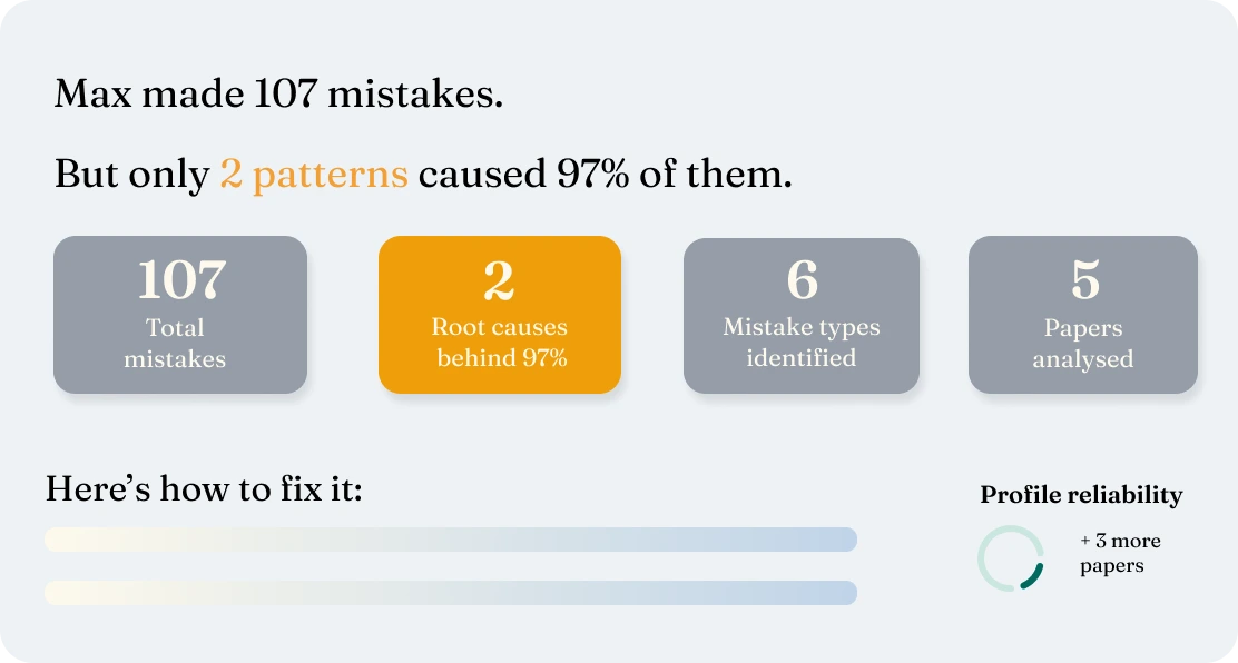 Lumiore Root Cause Analysis